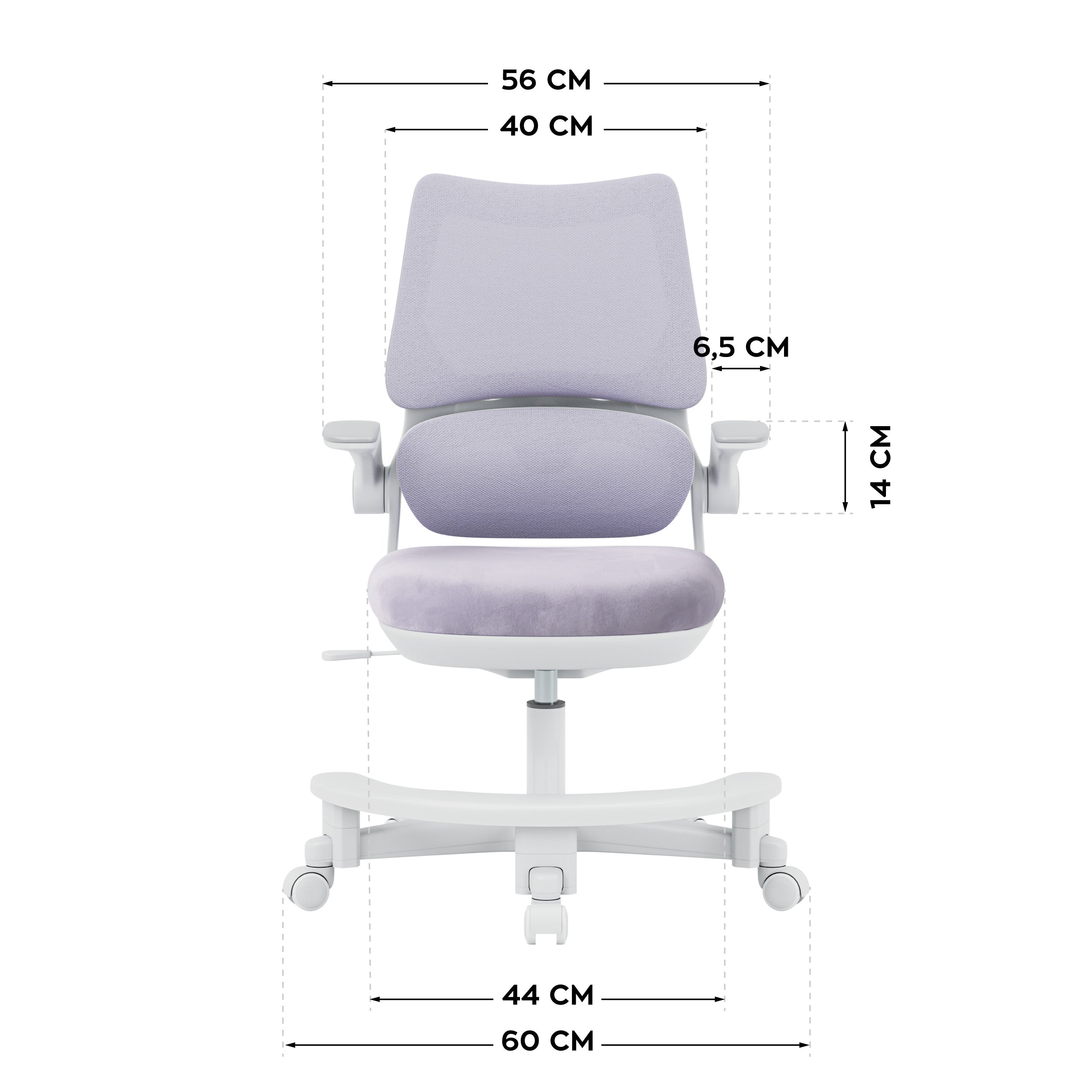 Silla de escritorio para niños Mark Adler Junior 5.7 Purple