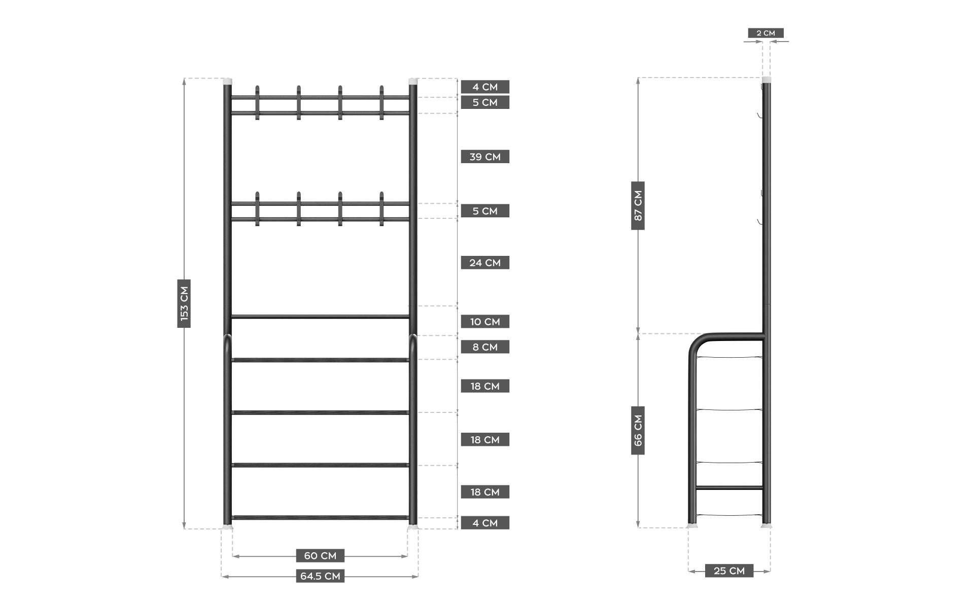 Percha para ropa Mark Adler Keeper 2.0