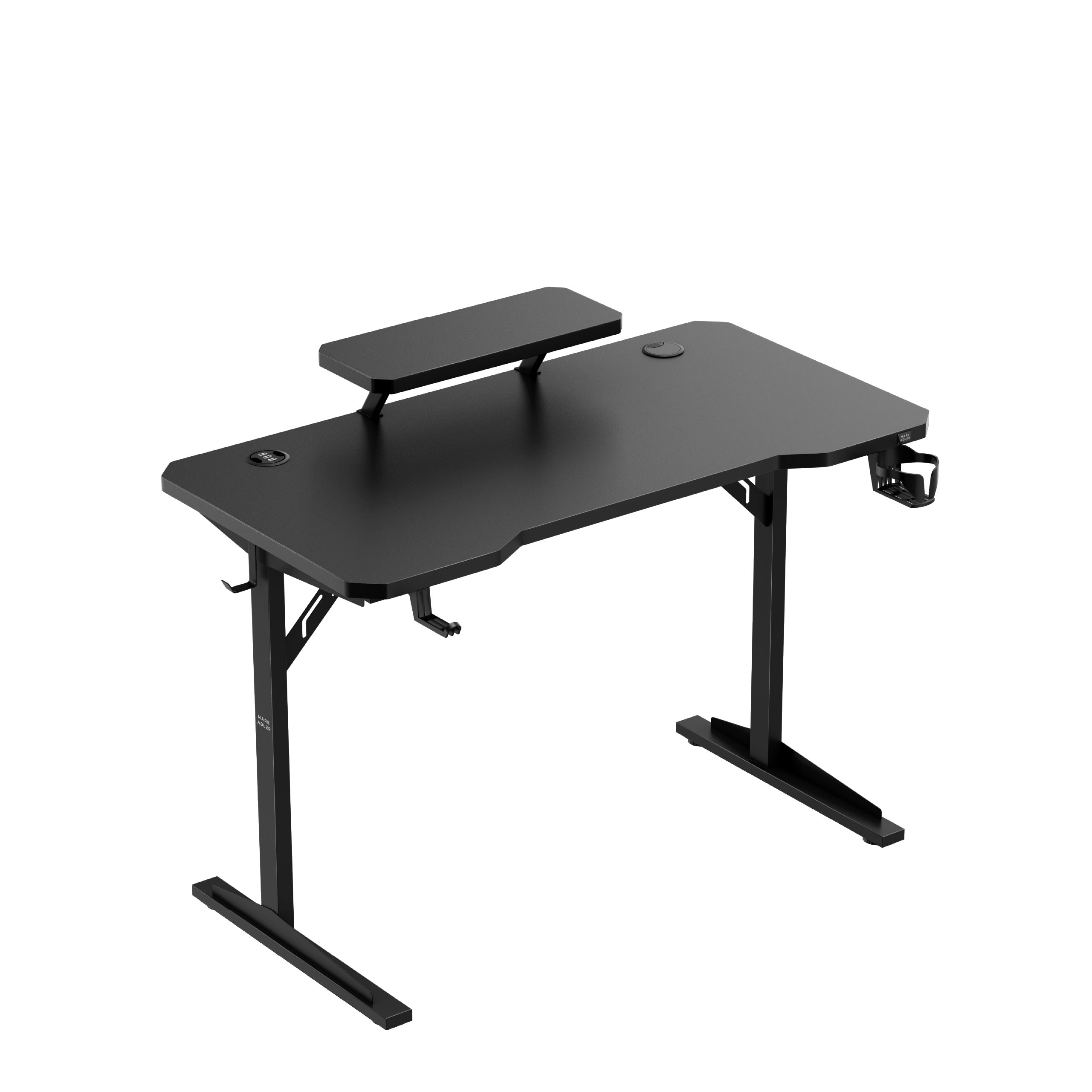 Escritorio para ordenador con estante Mark Adler Leader 5.1 Black, 115 cm