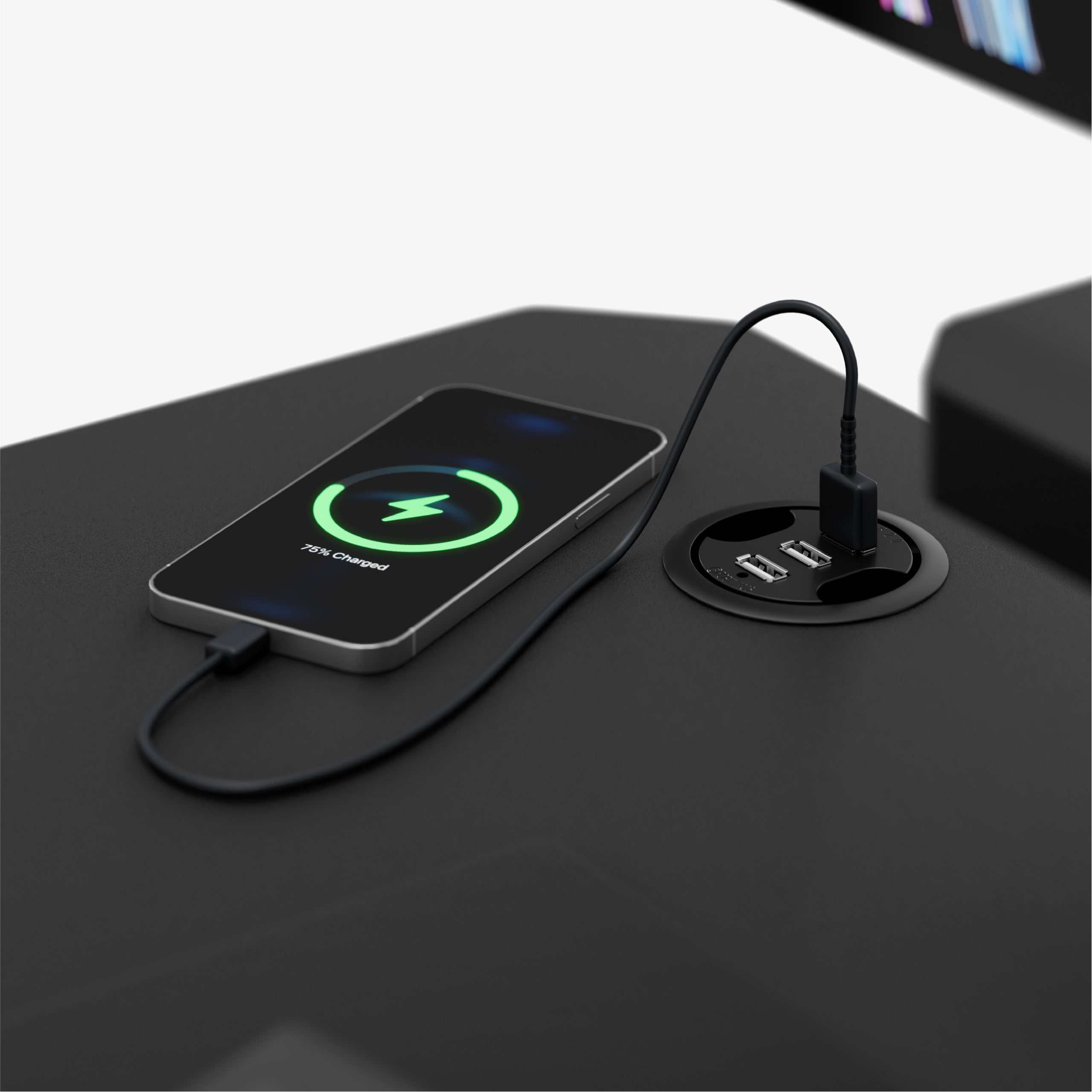Cargador USB integrado