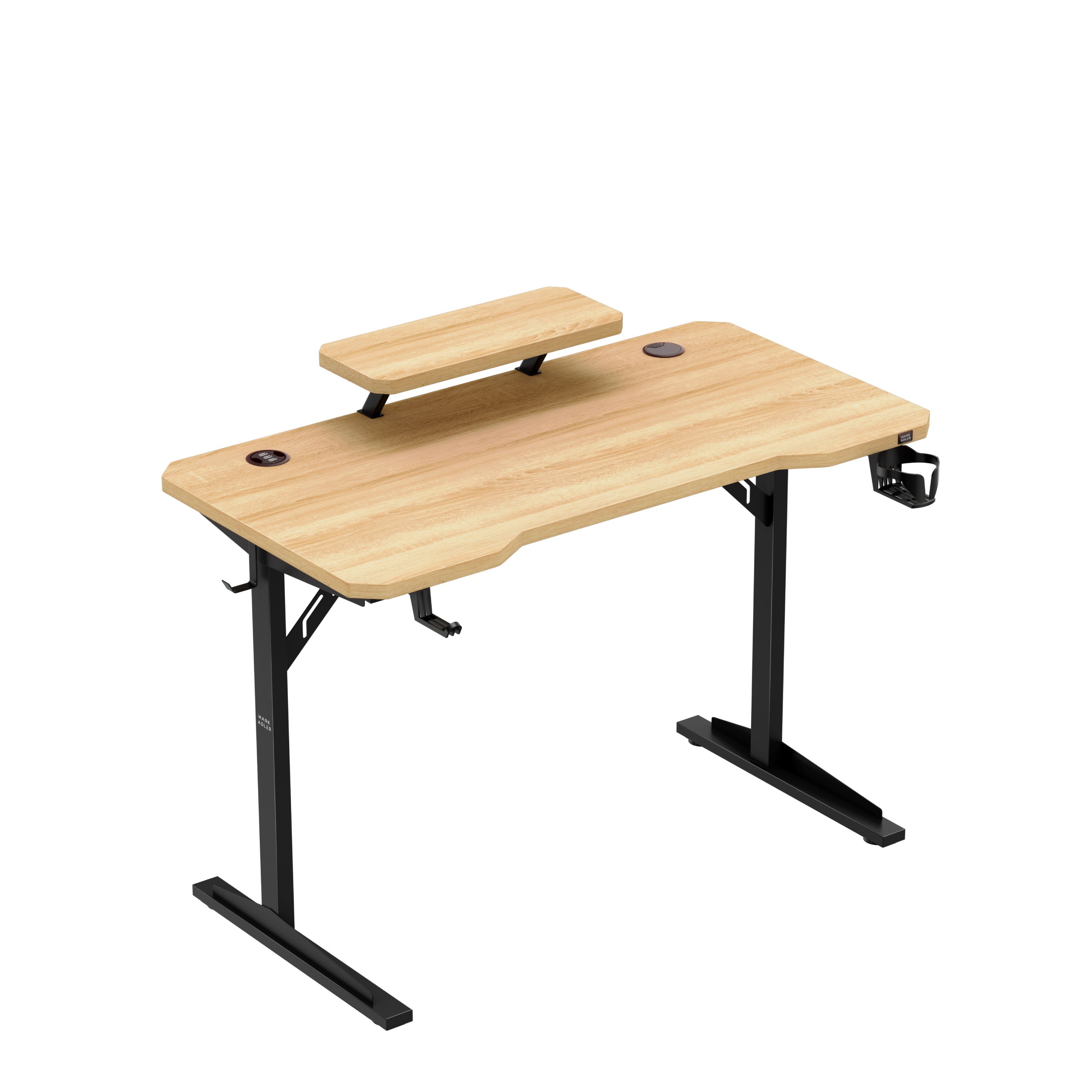 Escritorio para ordenador con estante Mark Adler Leader 5.1 Oak 115 cm
