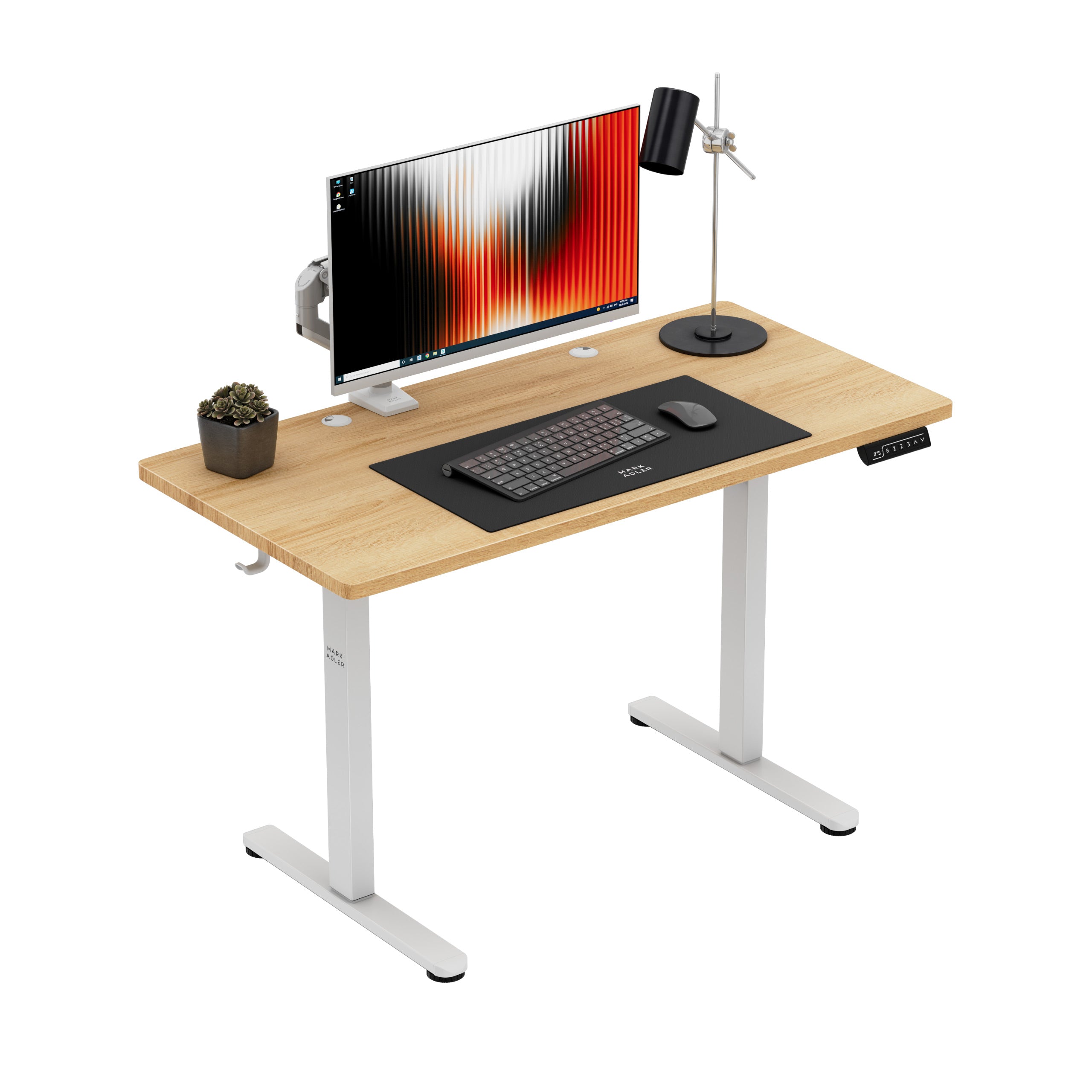 Escritorio eléctrico regulable Mark Adler Leader 6.9 Craft de 120 cm