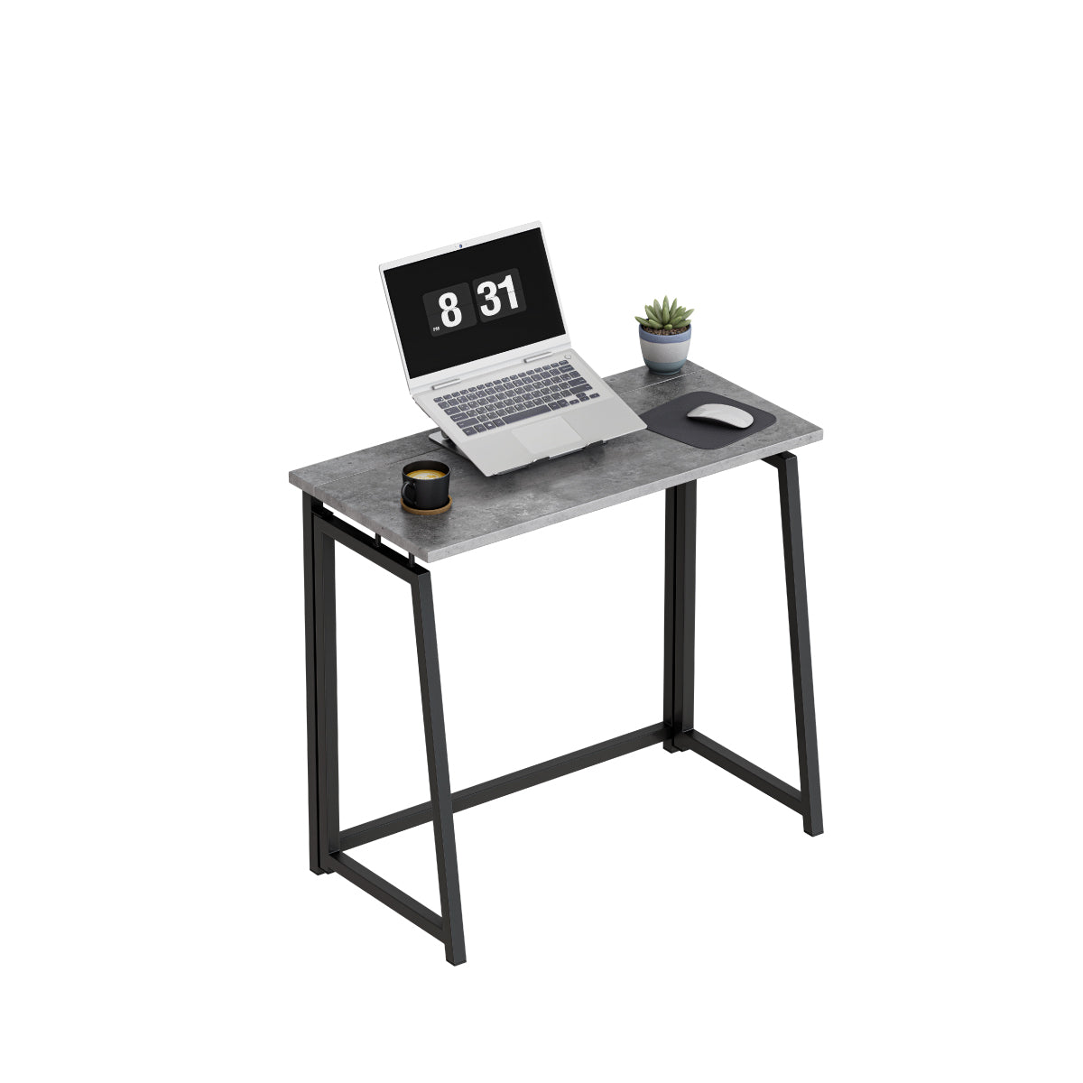 Escritorio plegable Mark Adler Leader 1.5 Grey de 80 cm