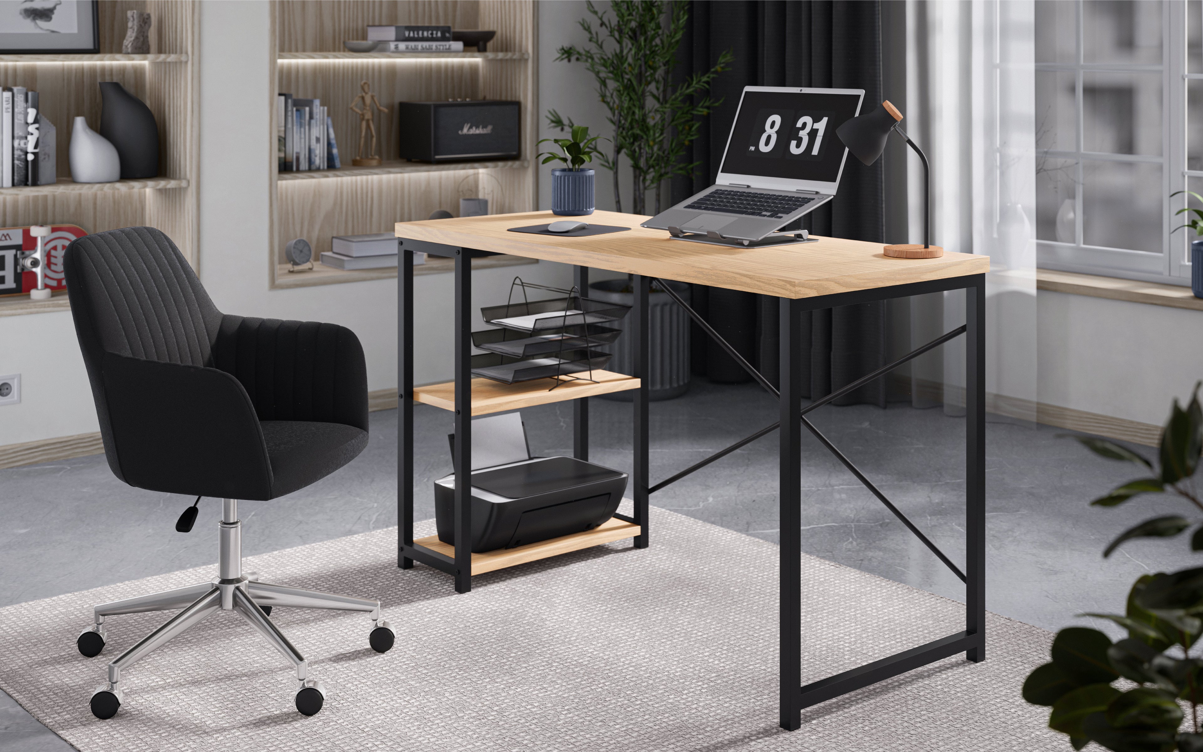Un amplio espacio de trabajo