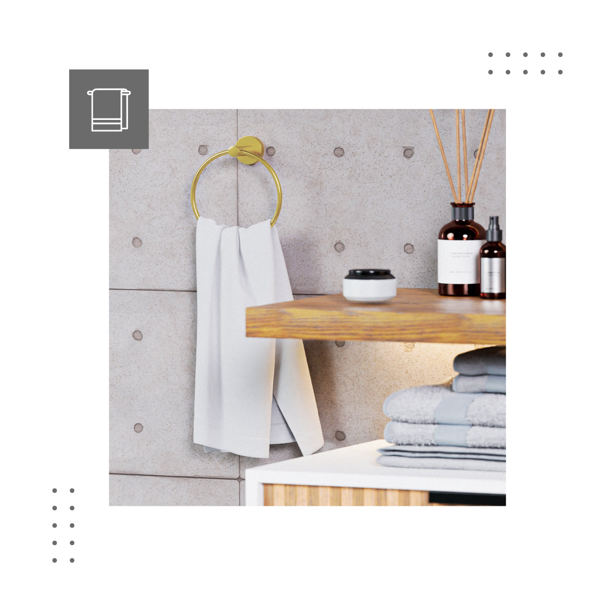 Un asa práctica con un diseño moderno