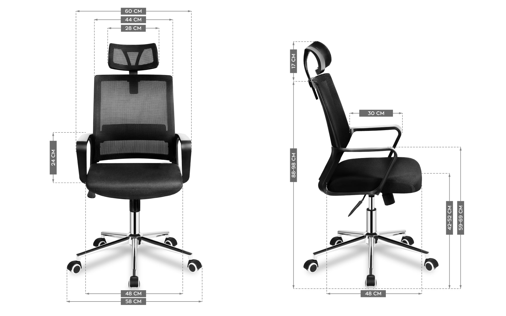 Sillón de oficina MARK ADLER Manager 2.1 Negro