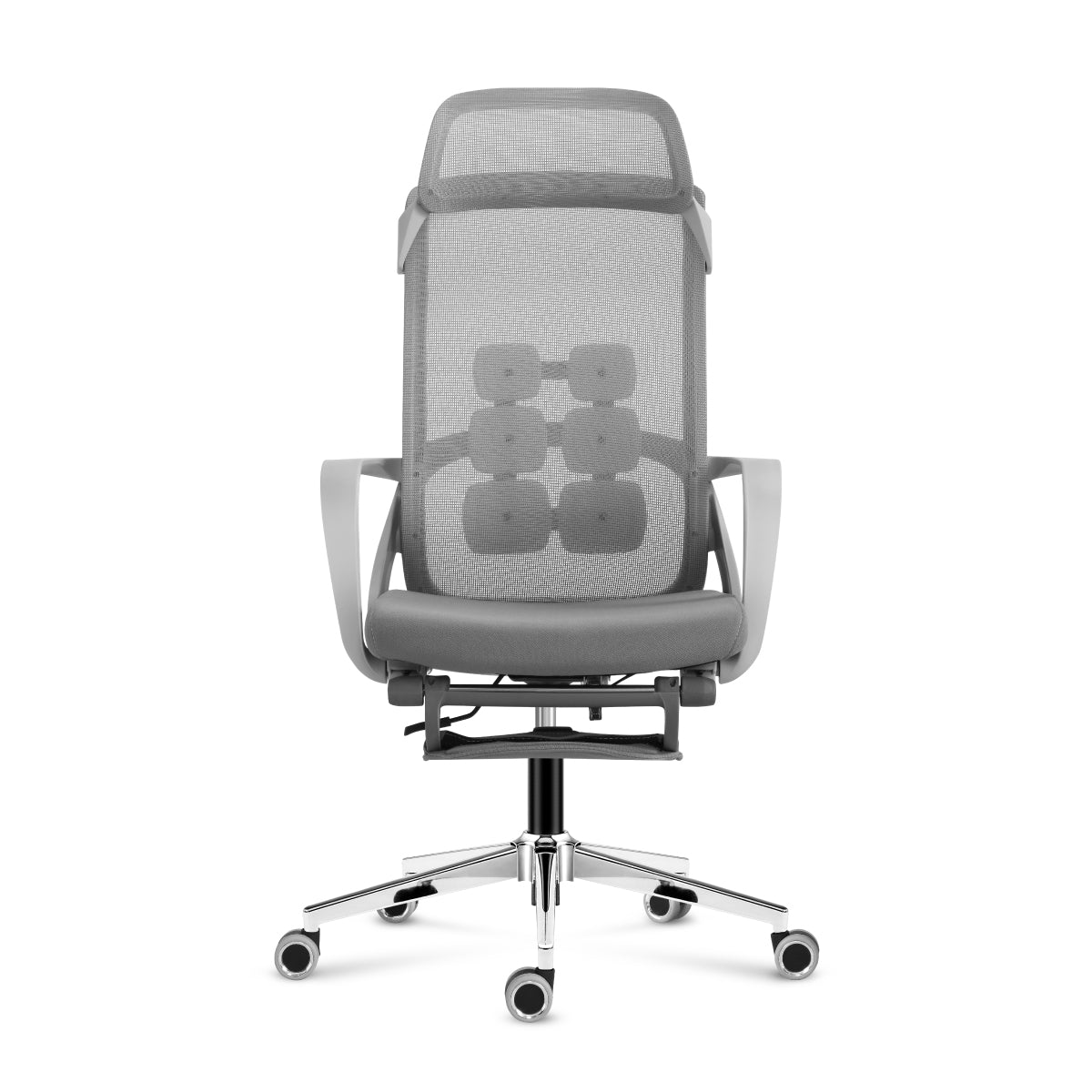 Sillón de oficina con reposapiés Mark Adler Manager 3.6 Grey