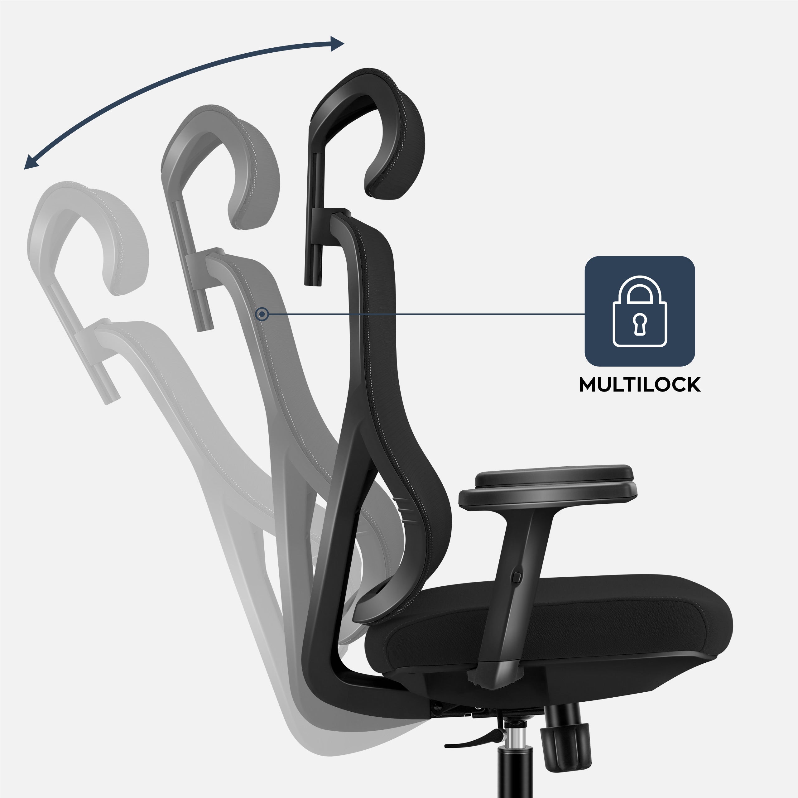 Cómodo sillón ergonómico