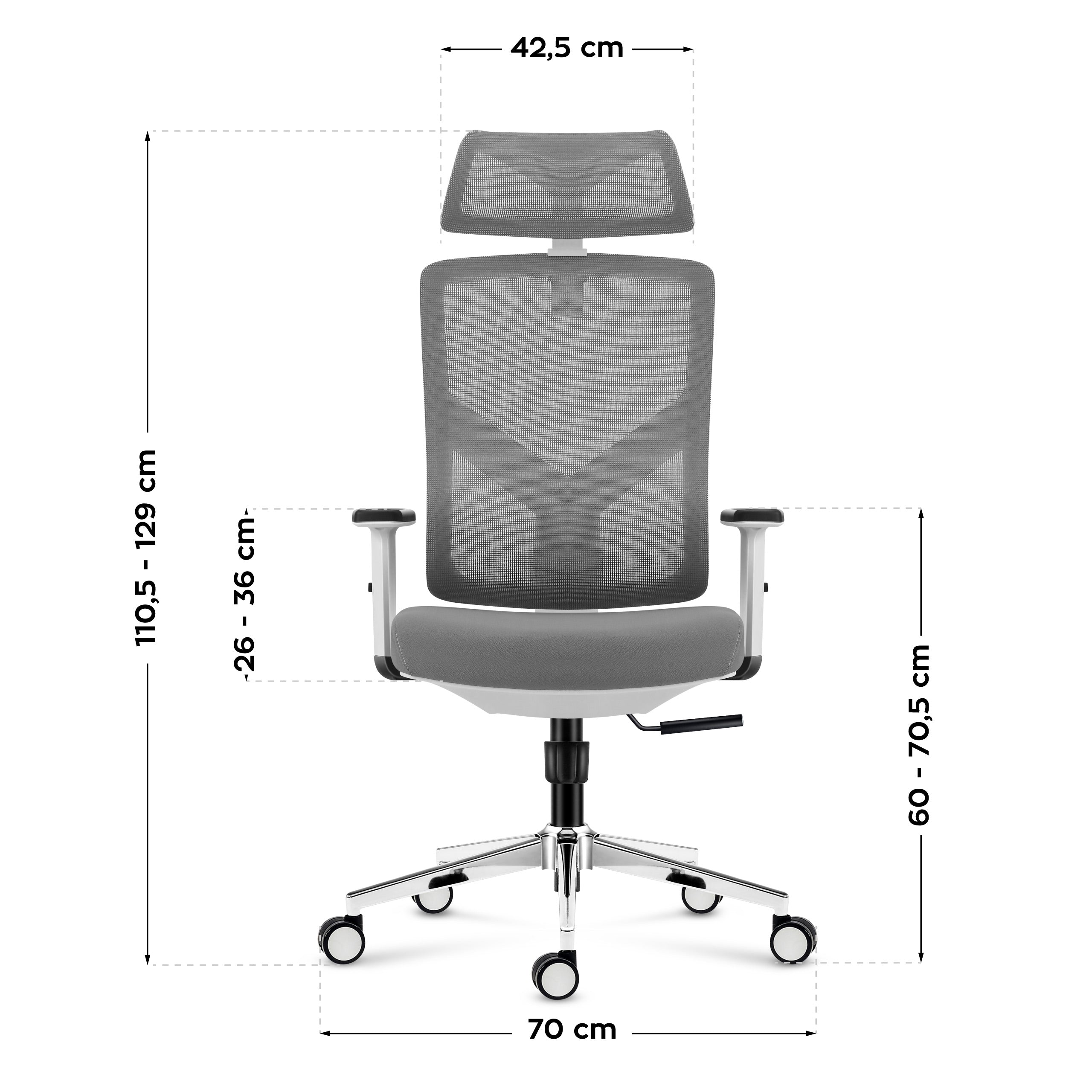 Sillón de oficina Mark Adler Manager 3.3 Blanco