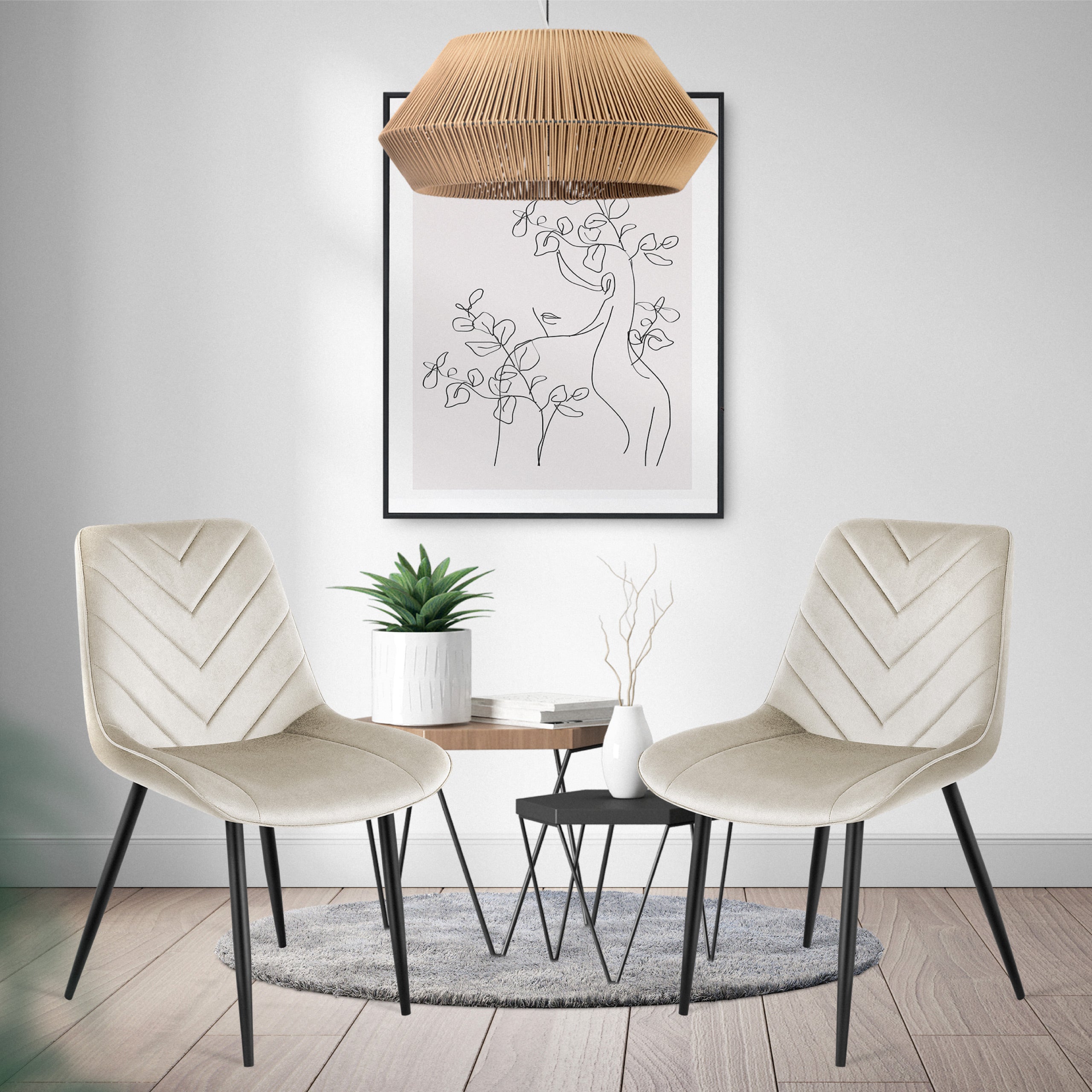 Silla tapizada Prince 3.0