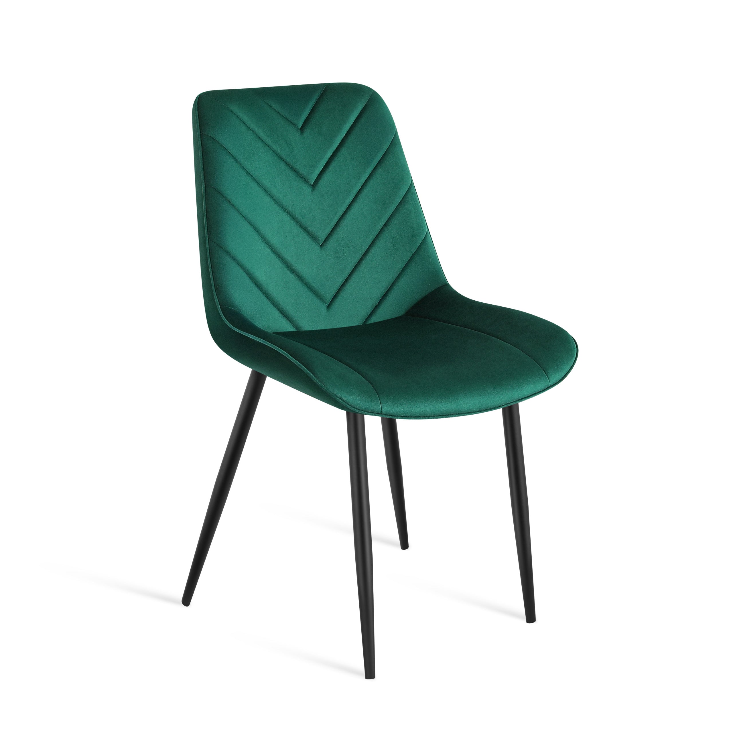 Silla de terciopelo Mark Adler Prince 3.0 verde