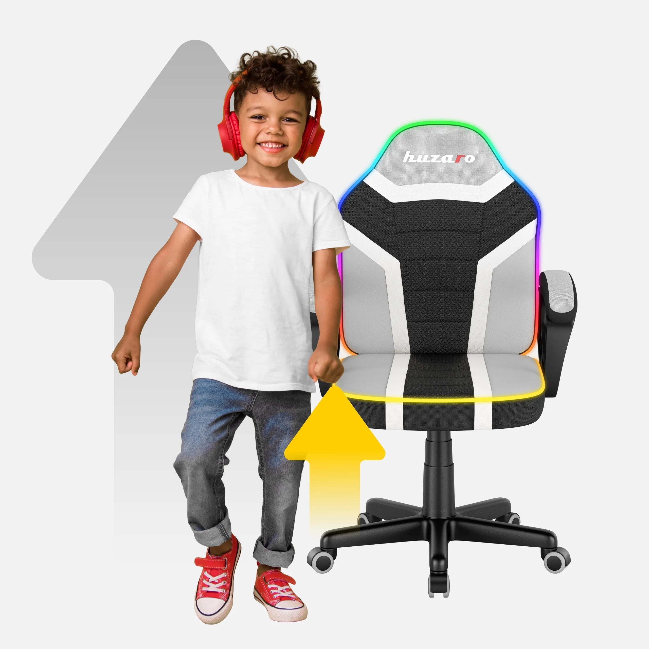 Sillón infantil con iluminación LED: funcionalidad y estilo