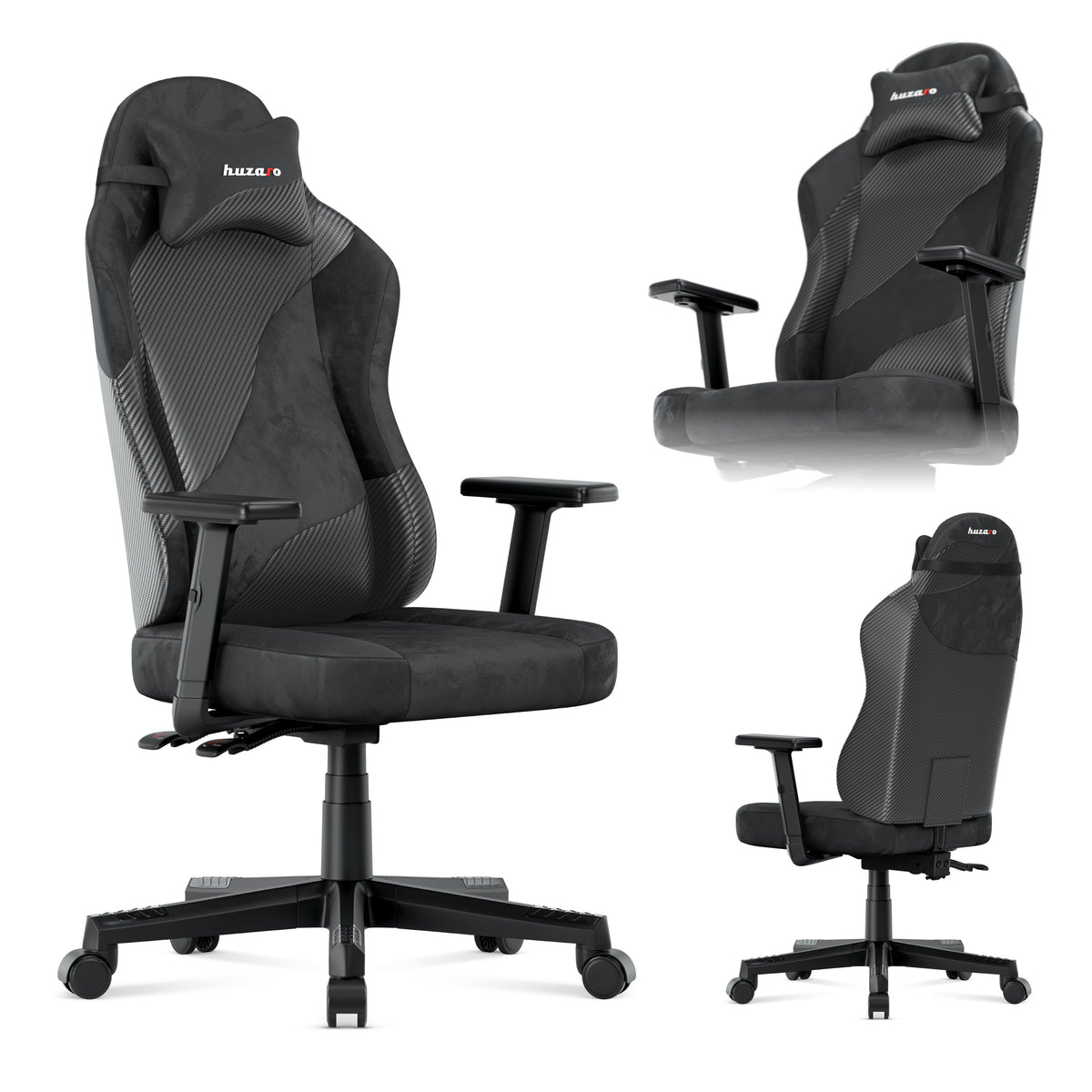 Silla gaming para adolescentes Huzaro Ranger 5.7 Carbon Black