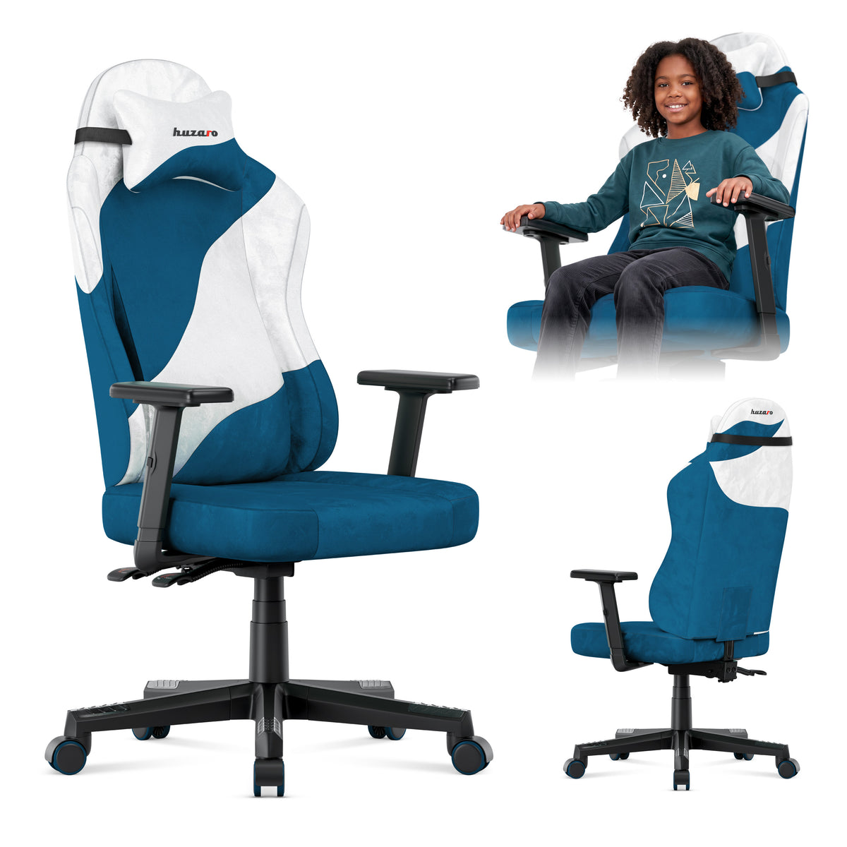 Silla gaming para adolescentes Huzaro Ranger 5.7 Blue