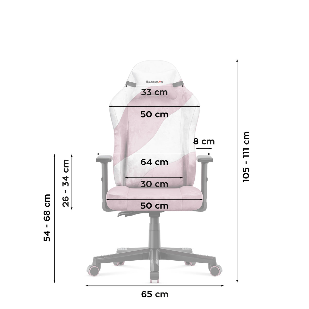 Silla gaming para adolescentes Huzaro Ranger 5.7 Lilac