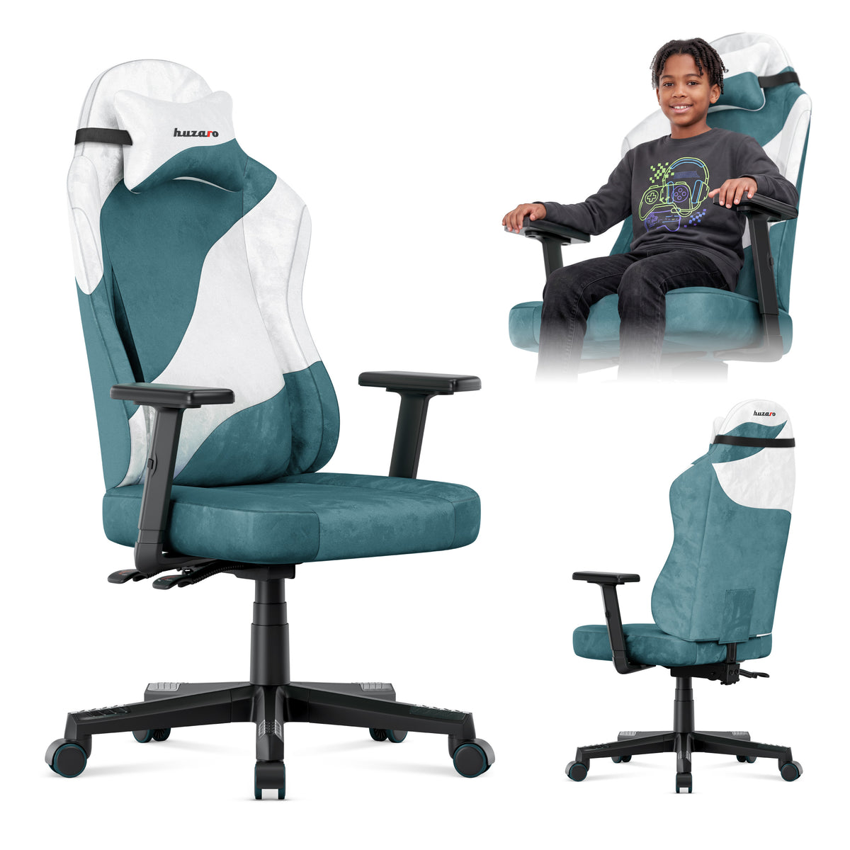 Silla gaming para adolescentes Huzaro Ranger 5.7 Teal