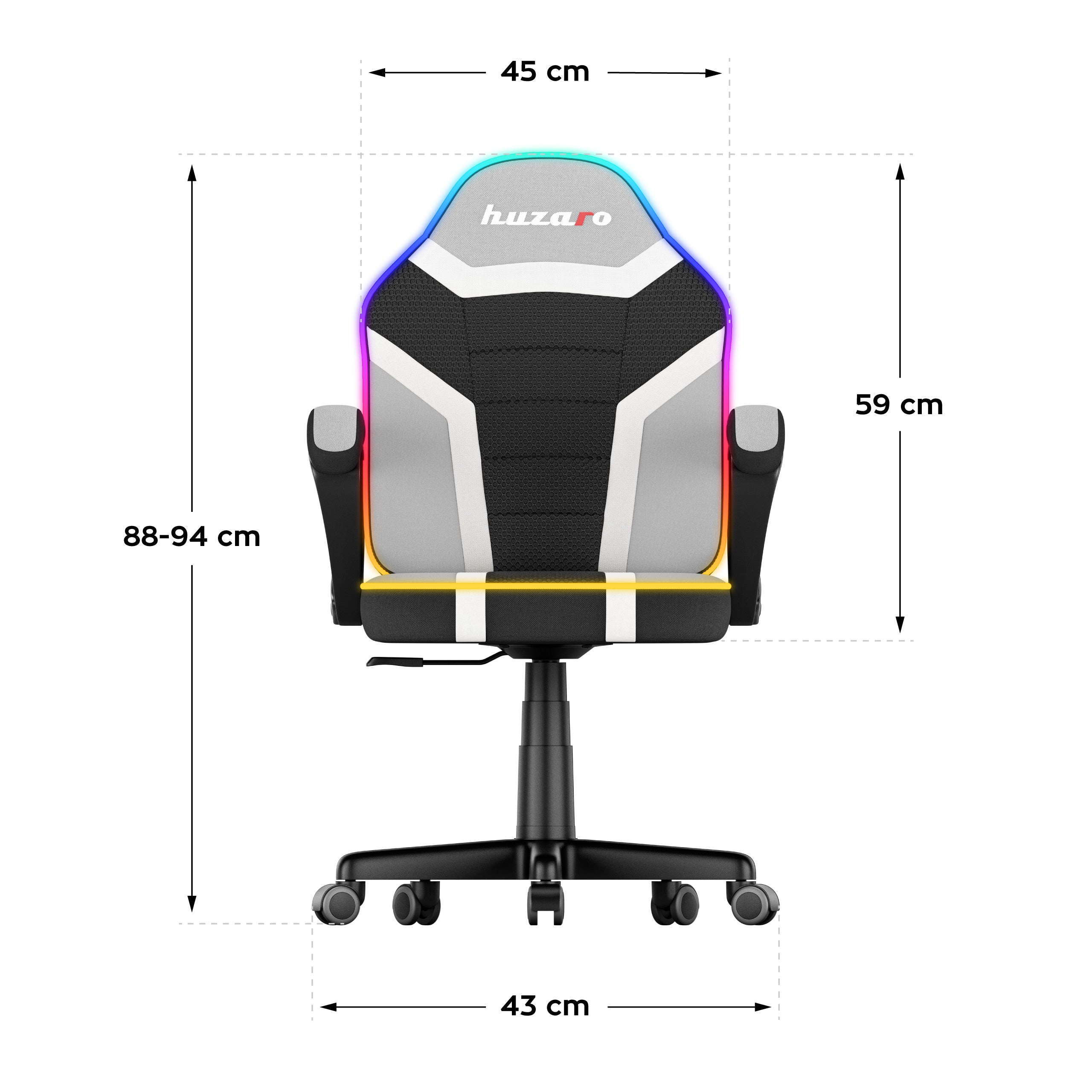 Sillón gaming para niños Huzaro Ranger 1.0 RGB