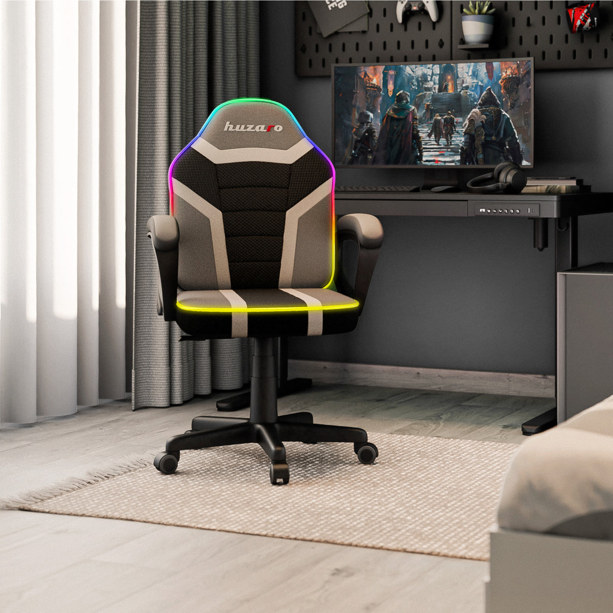 Sillón gaming para niños Huzaro Ranger 1.0 RGB