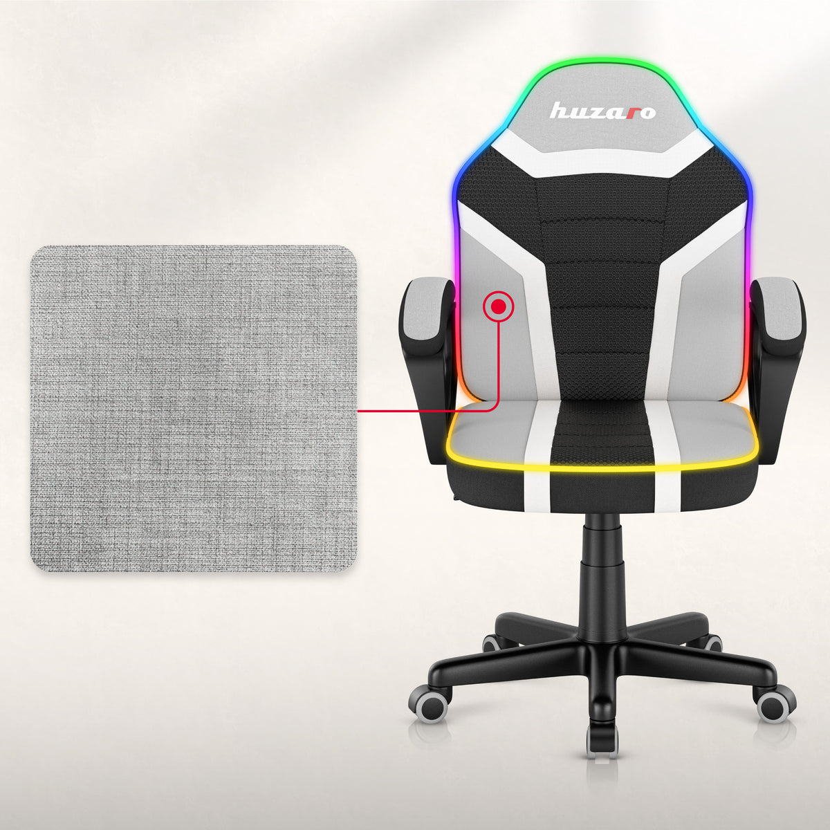 Sillón gaming para niños Huzaro Ranger 1.0 RGB