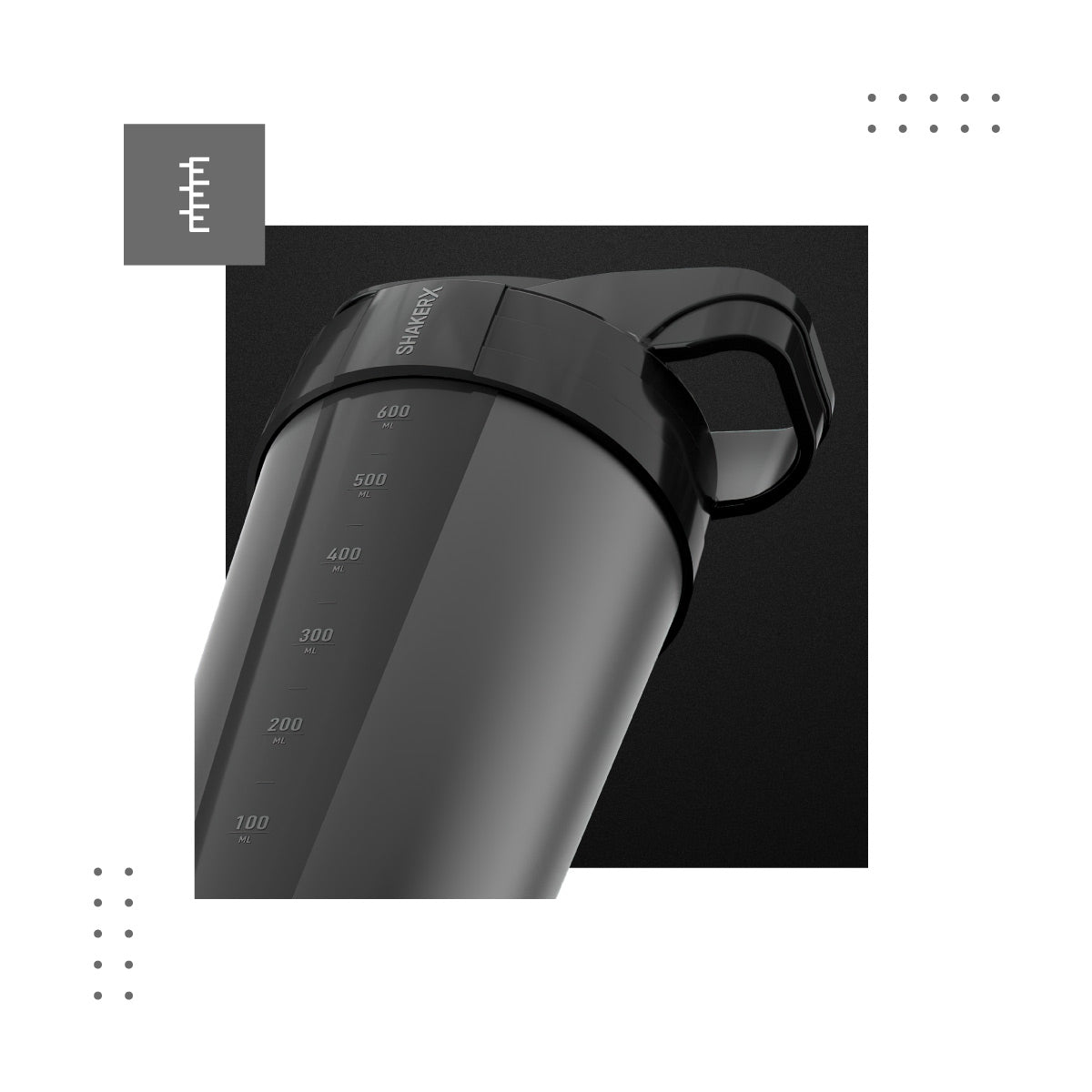 Shaker deportivo. Mantente en forma con estilo