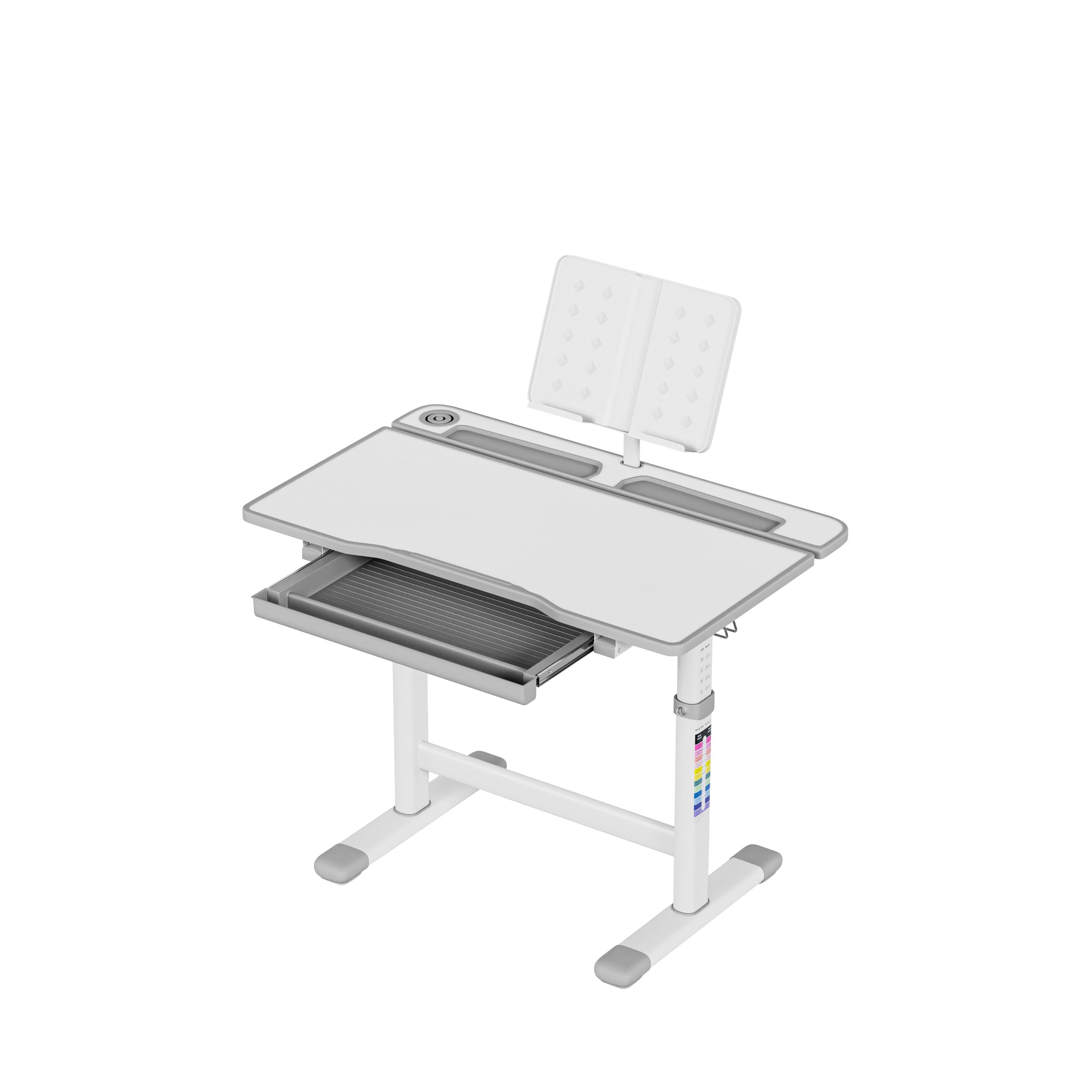 Escritorio ergonómico para niños Mark Adler Study 3.0 Grey, 66 cm