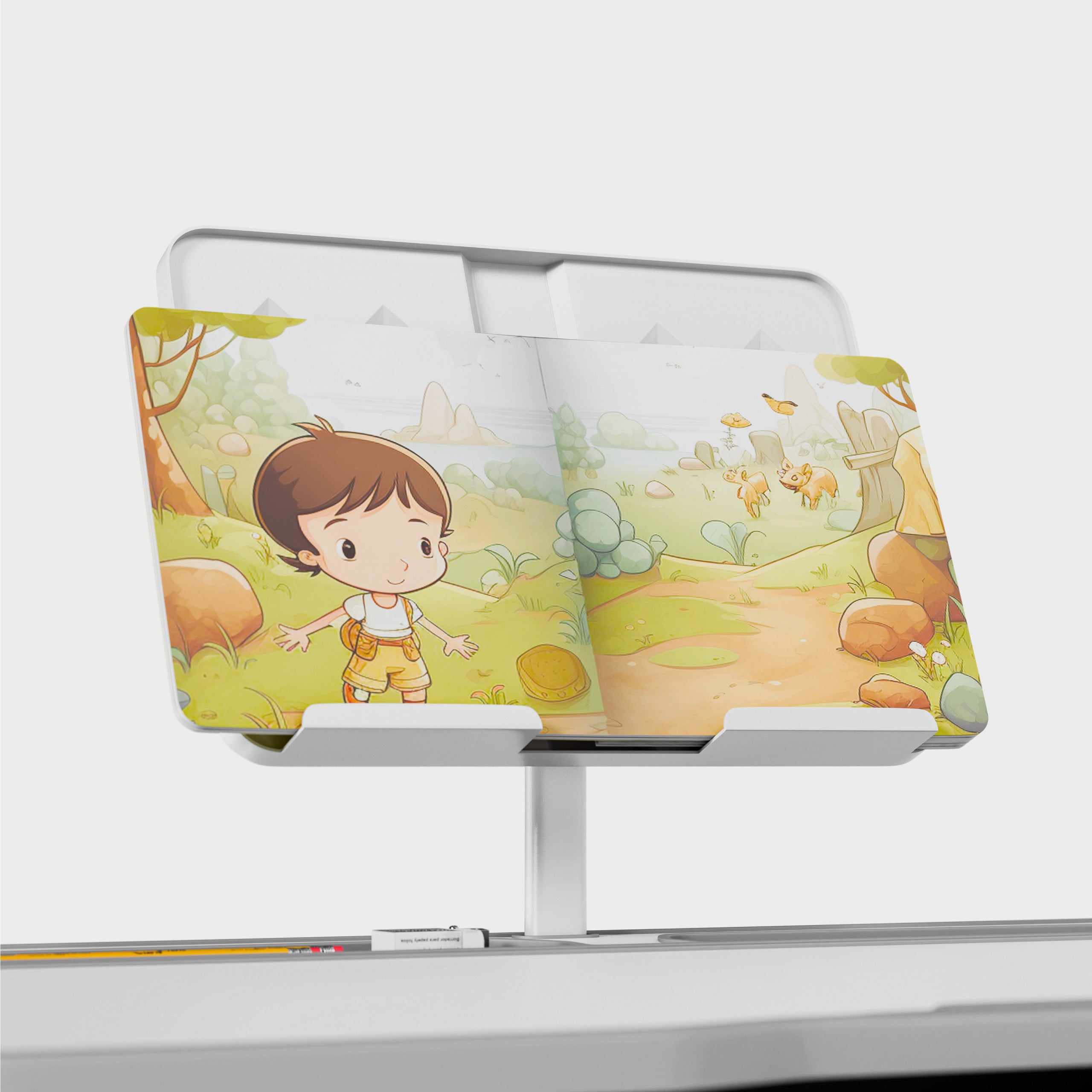 Un cómodo soporte para libros