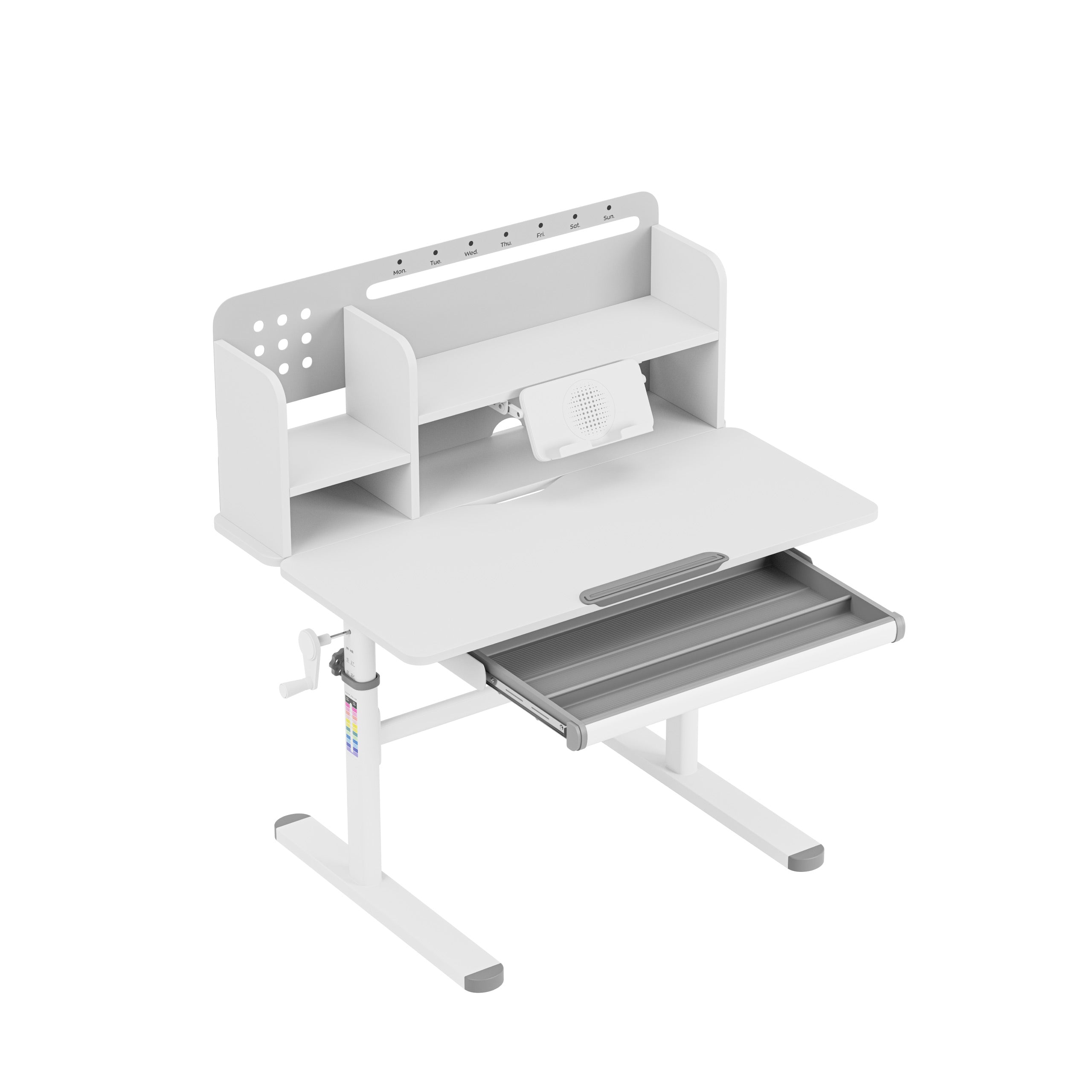 Escritorio ergonómico para niños Mark Adler Study 5.0 Grey de 90 cm