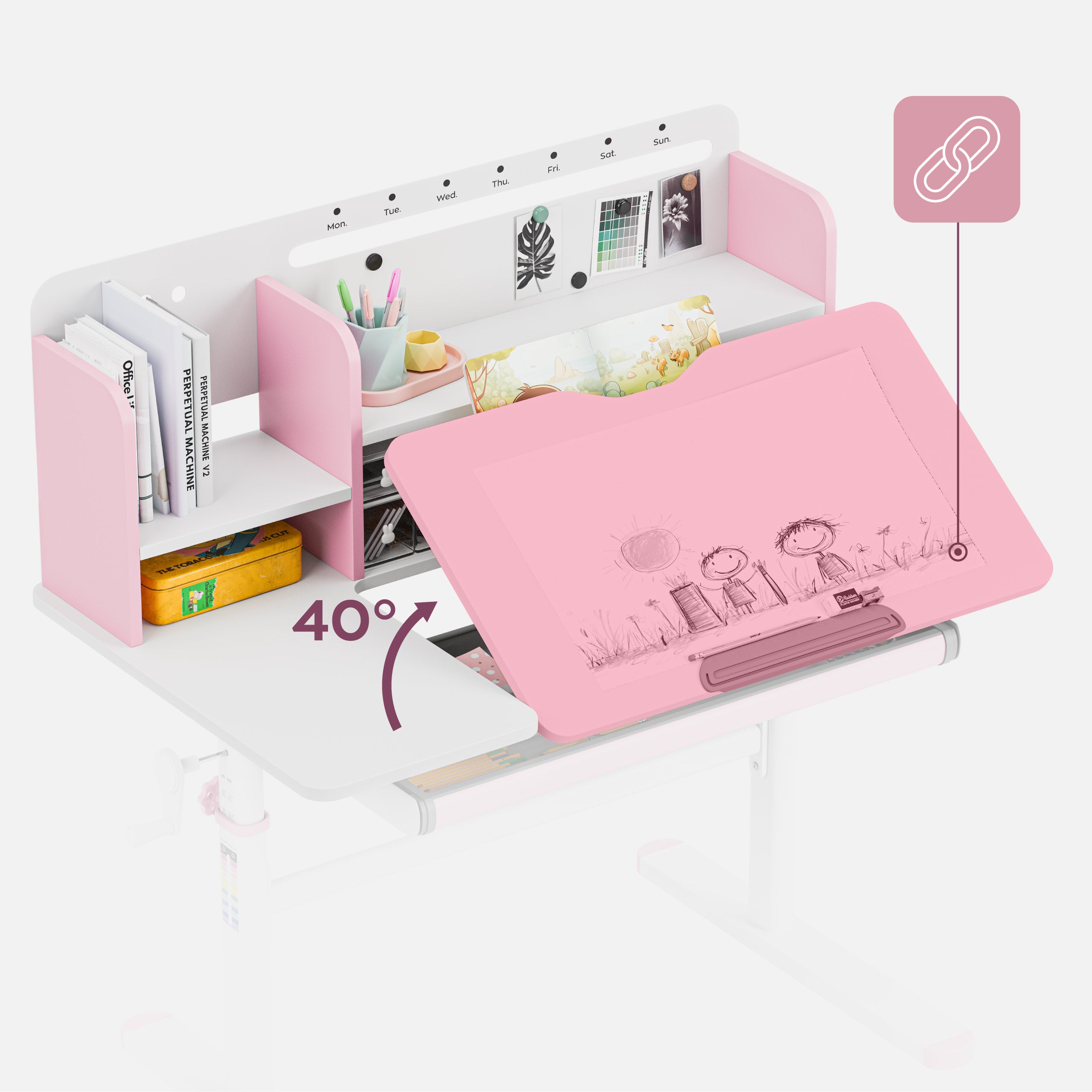 Un espacio cómodo para aprender y jugar