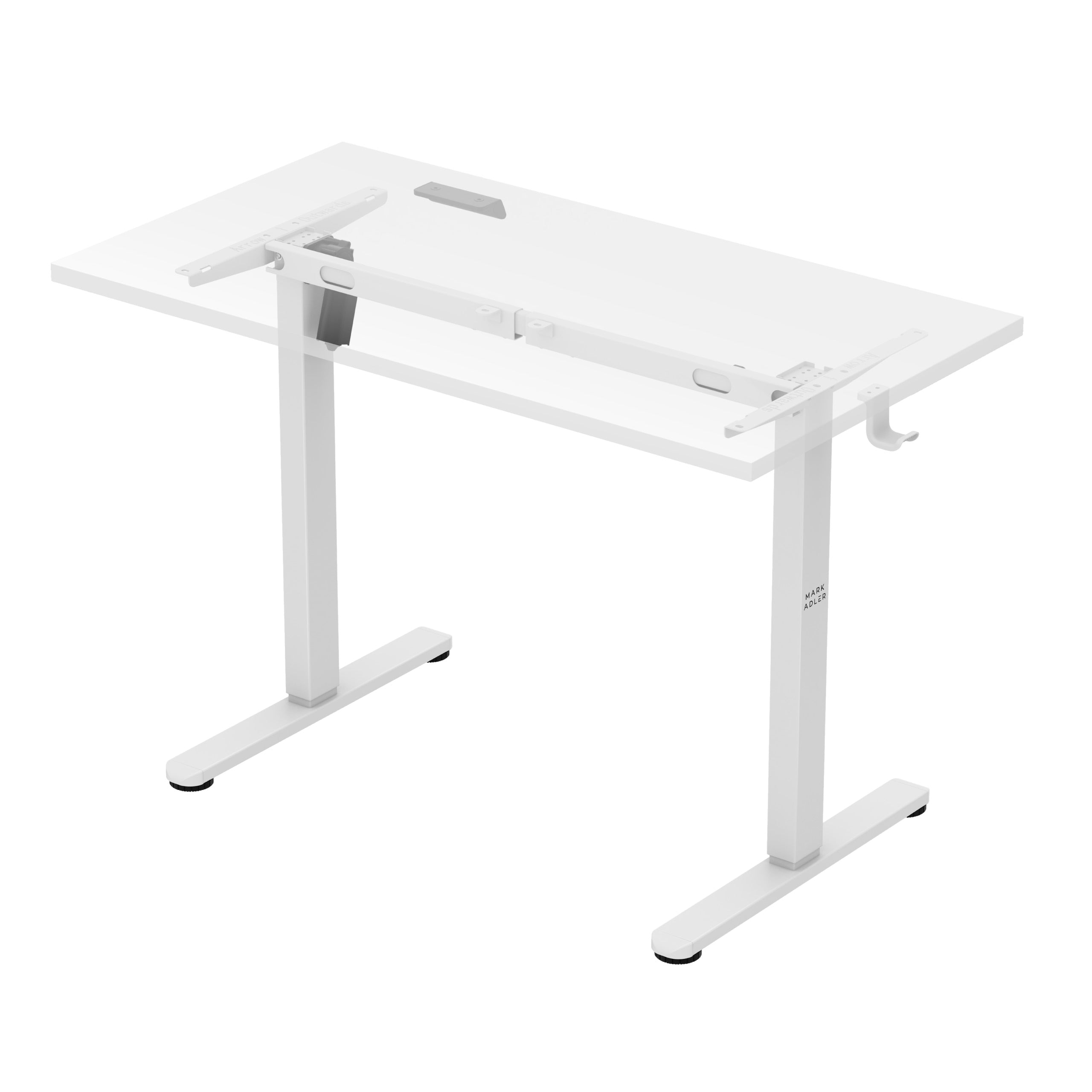 Estructura del escritorio eléctrico blanco Mark Adler Xeno 1.7 White