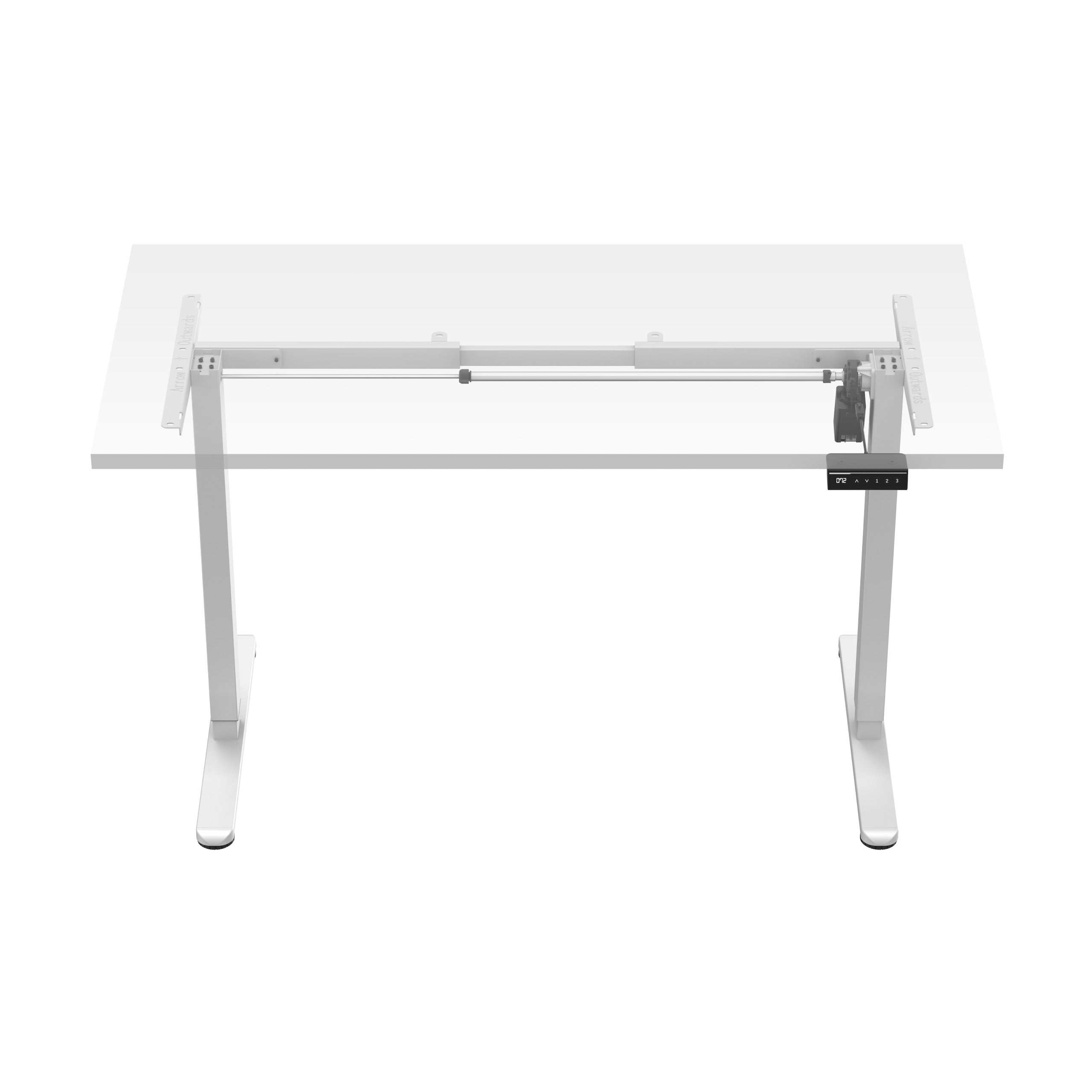 Estructura eléctrica para escritorio Mark Adler Xeno 2.1 Blanca